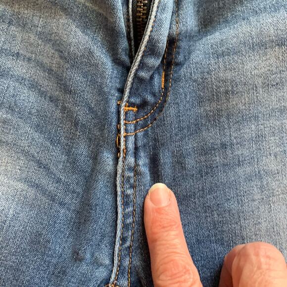 KanCan Mid-Rise Skinny Jeans Medium Wash Denim Style #KC11214D Women's Size 28 - Picture 11 of 14